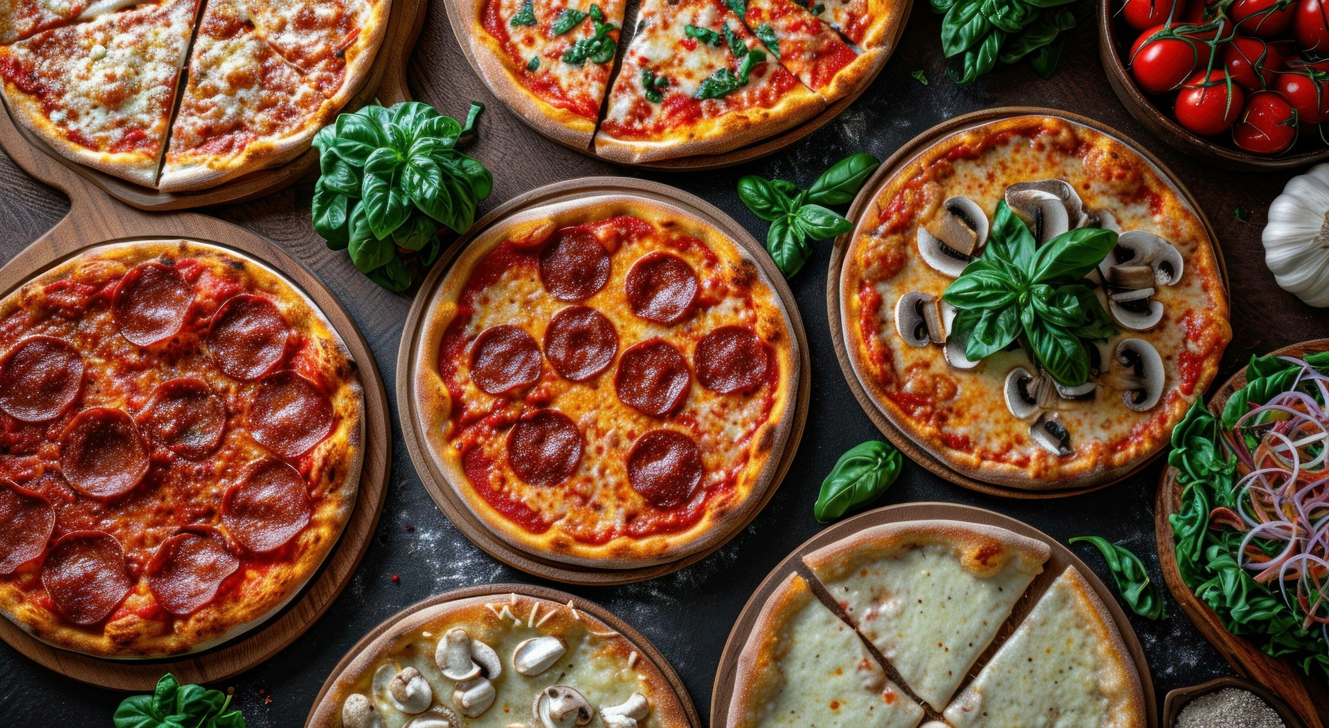 Delicious New York style pizza